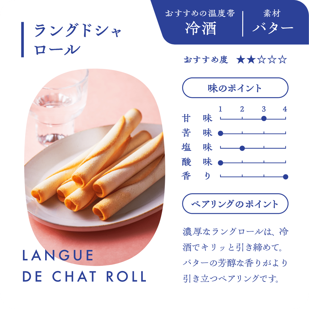 2 ラングドシャロール