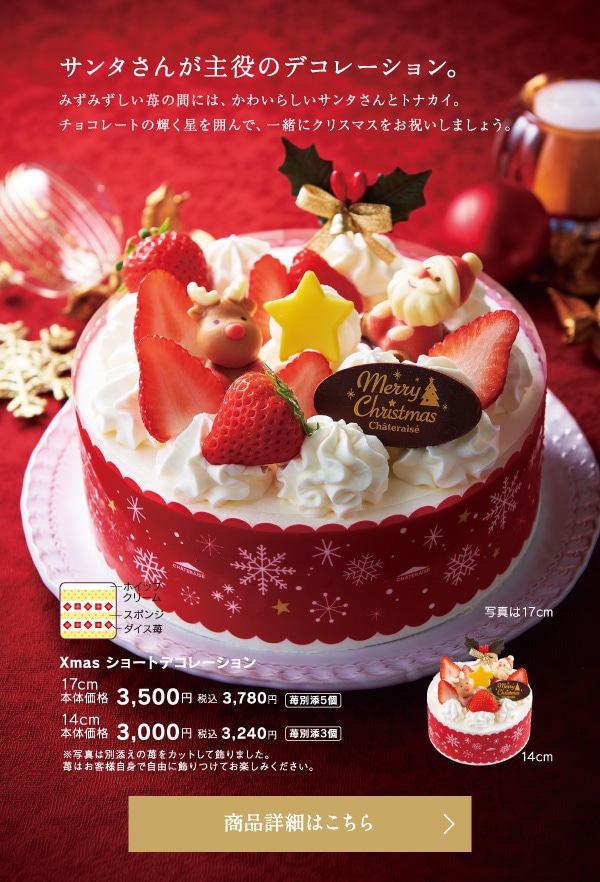 Xmasショートデコレーション