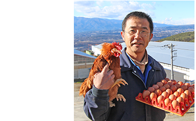 画像:山形県 明野農場 佐々木さん