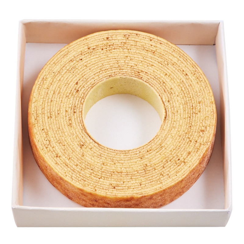 【通販】バウムクーヘン すこやかの樹 14cm(いい夫婦の日掛け紙付き) 14cm