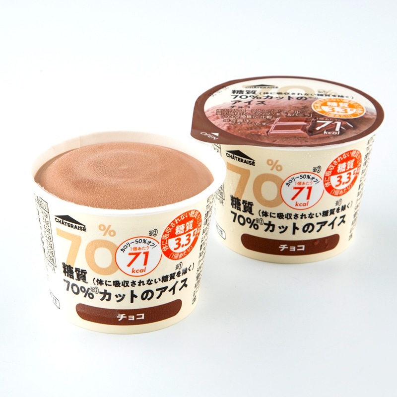糖質70%カットのアイスチョコ4個入 4個入