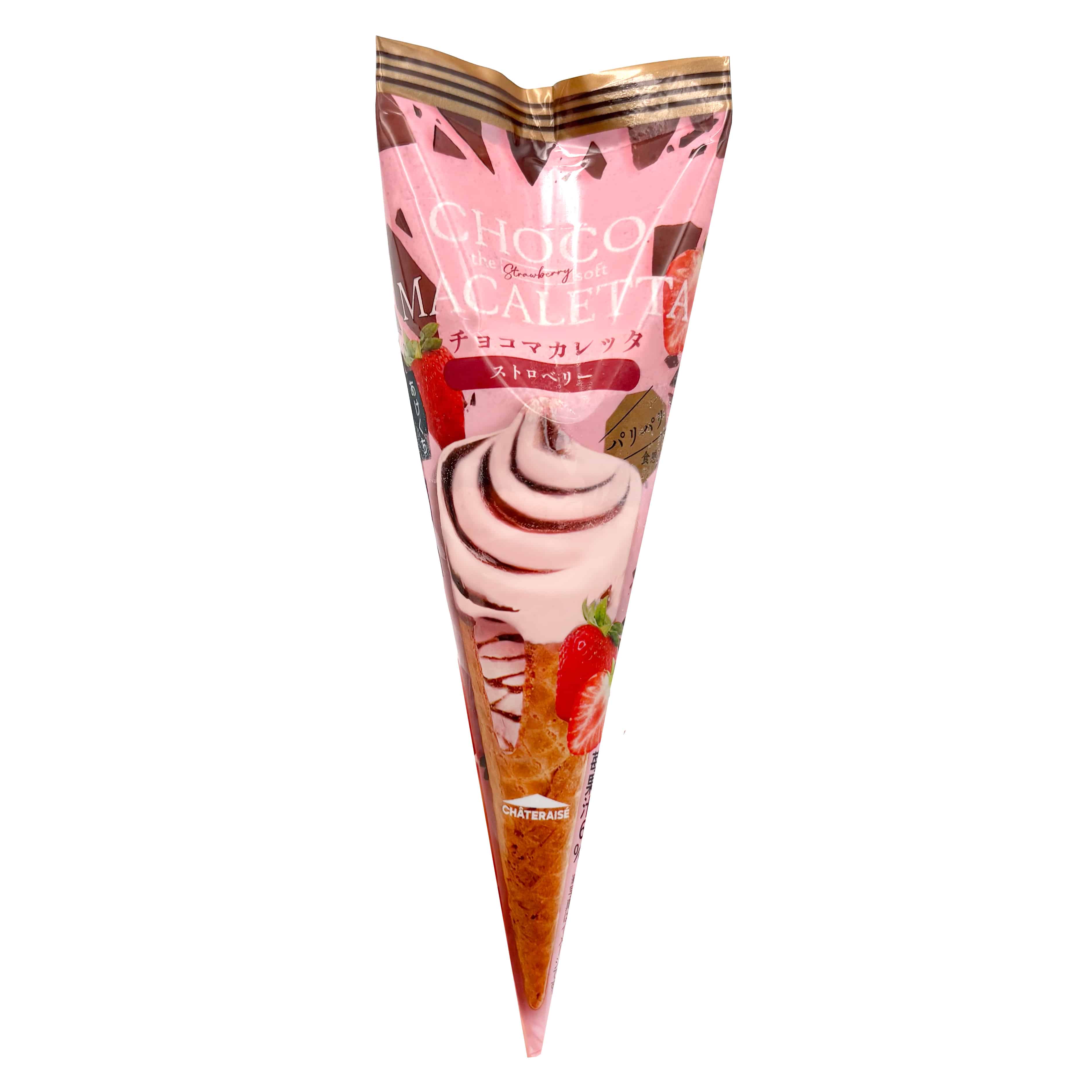チョコマカレッタ ザ ストロベリーソフト 4個入 4個入