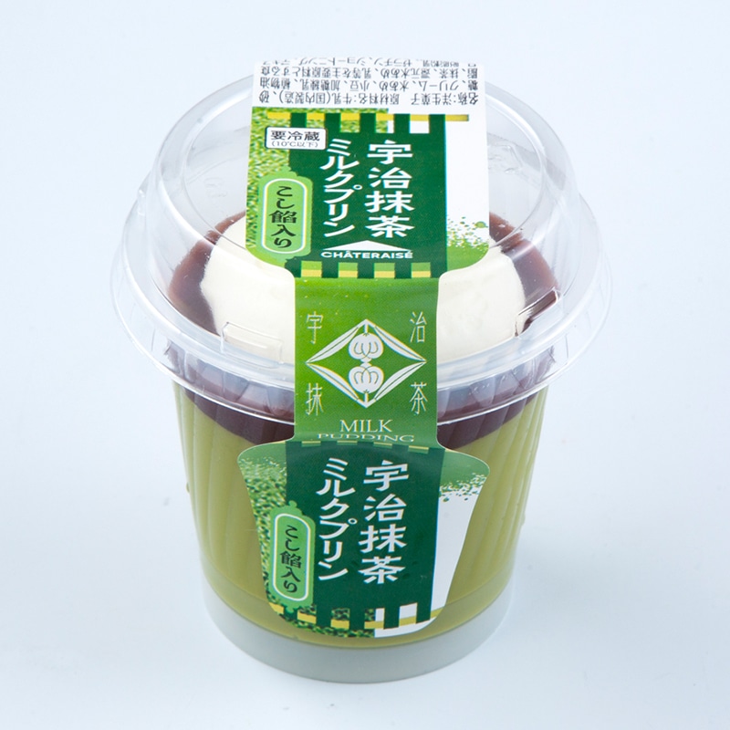 宇治抹茶ミルクプリン
