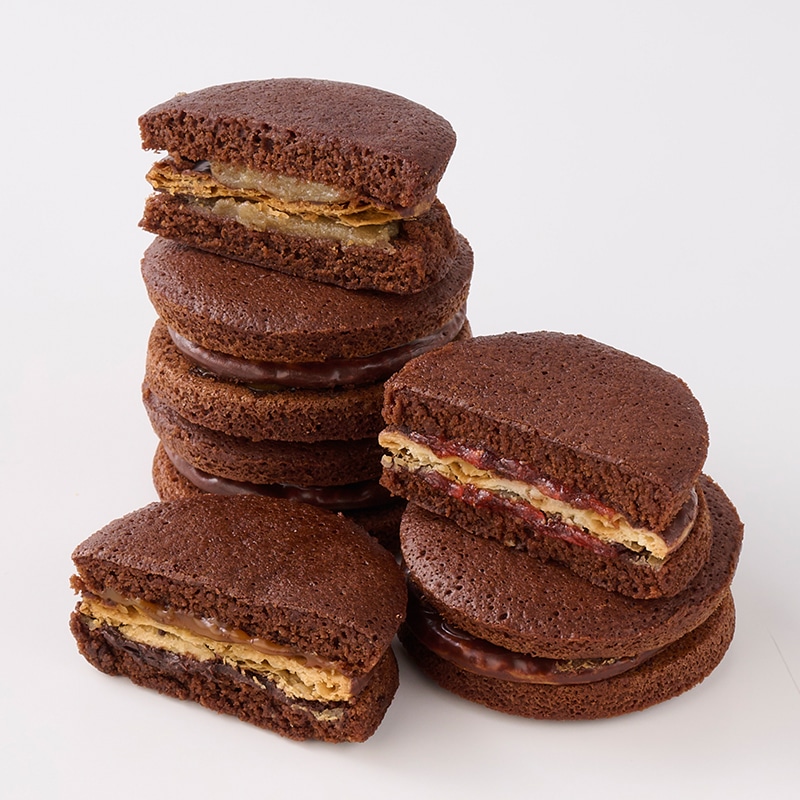 なんばんショコラサンド 8個入(栗・苺) 8個入