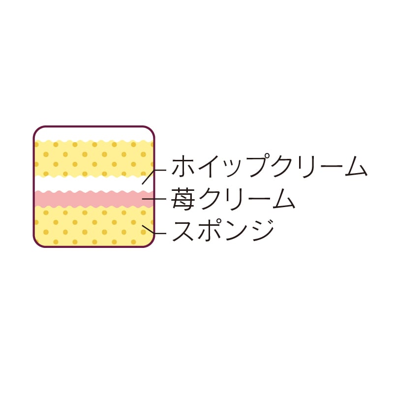 旬のフルーツバトン 苺