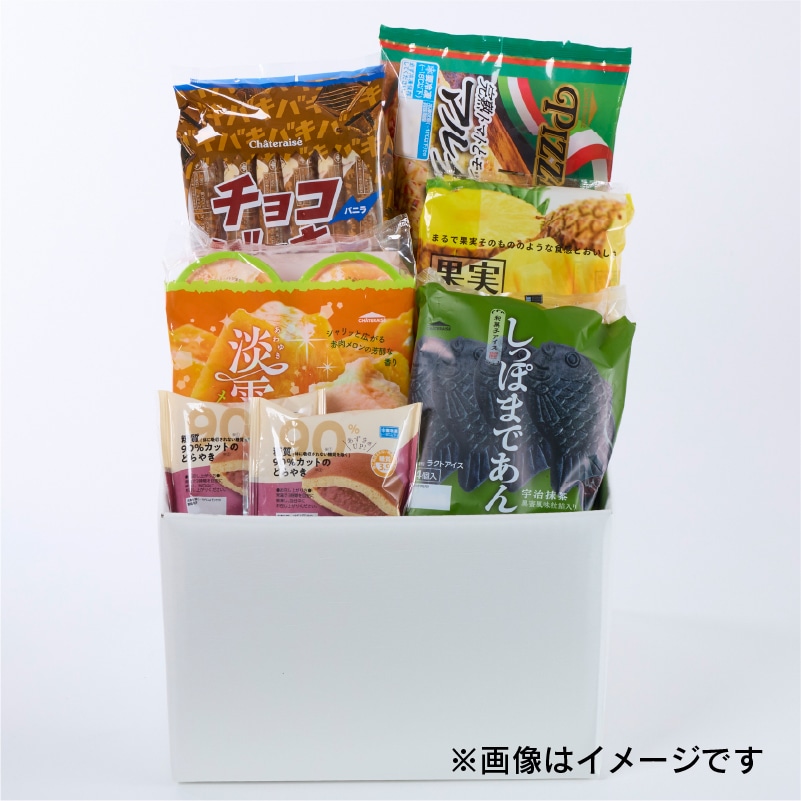 【通販】6月の福箱 アイス冷食セット 6種23個入 ドライアイス付き (送料込み) アイス・冷食セット