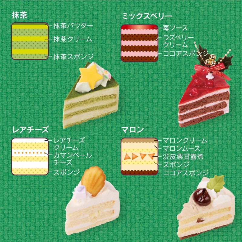 【通販】Xmasアソートデコレーション17cm