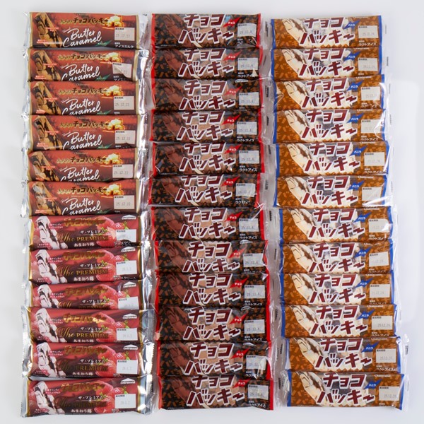 通販】チョコバッキー食べ比べセット 4種36本 送料込み