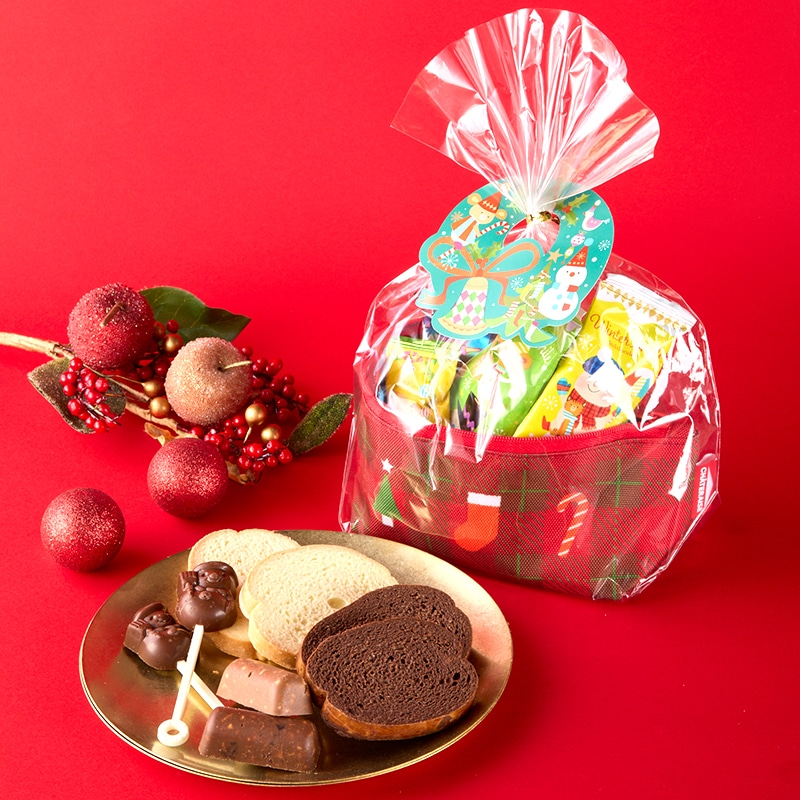 Xmasラッピングポーチ