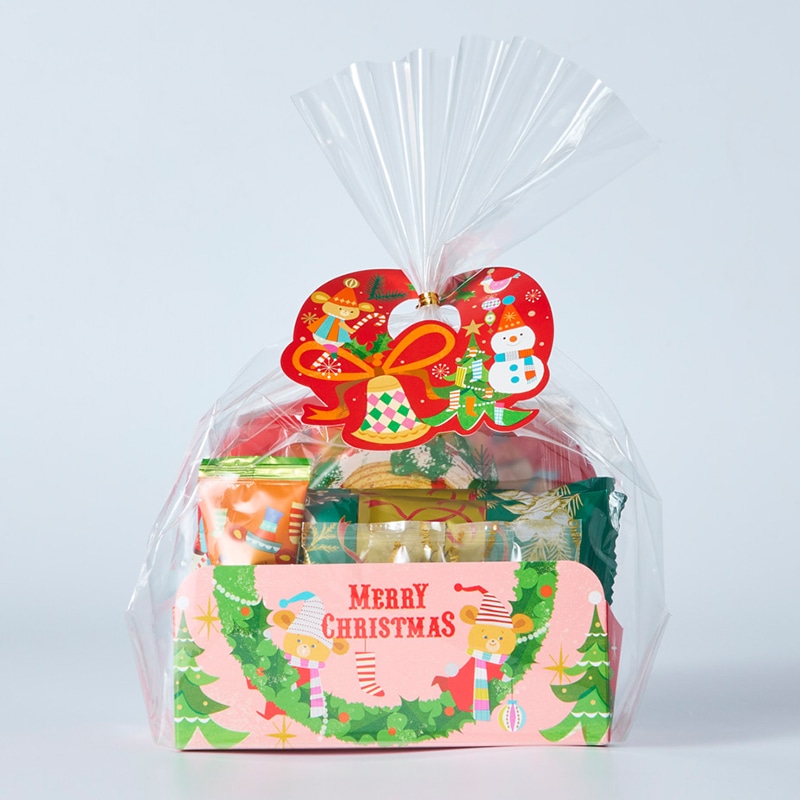 Xmas菓子ラッピング