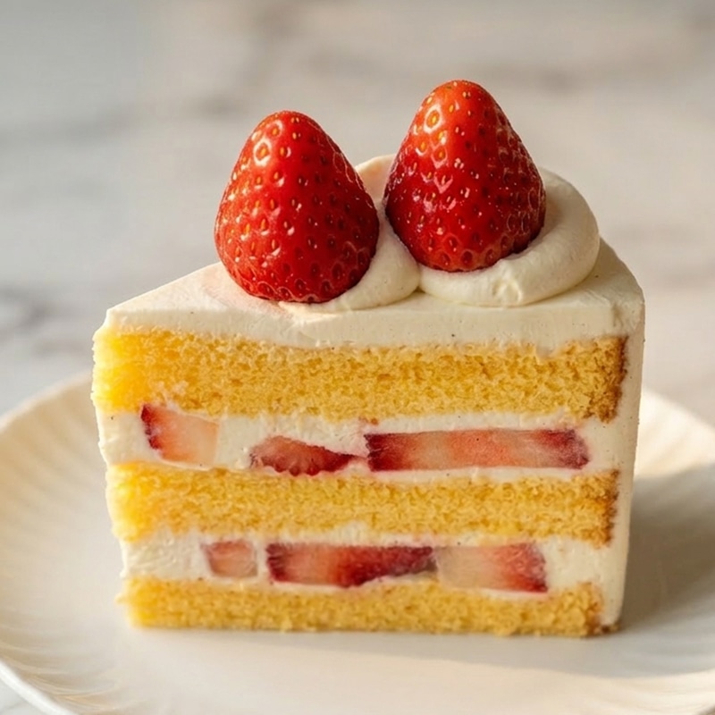 北海道産純生クリーム使用 プレミアムショート苺