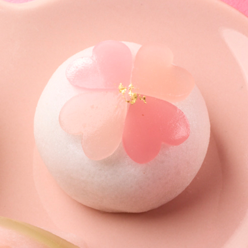 母の日 幸せのクローバー饅頭