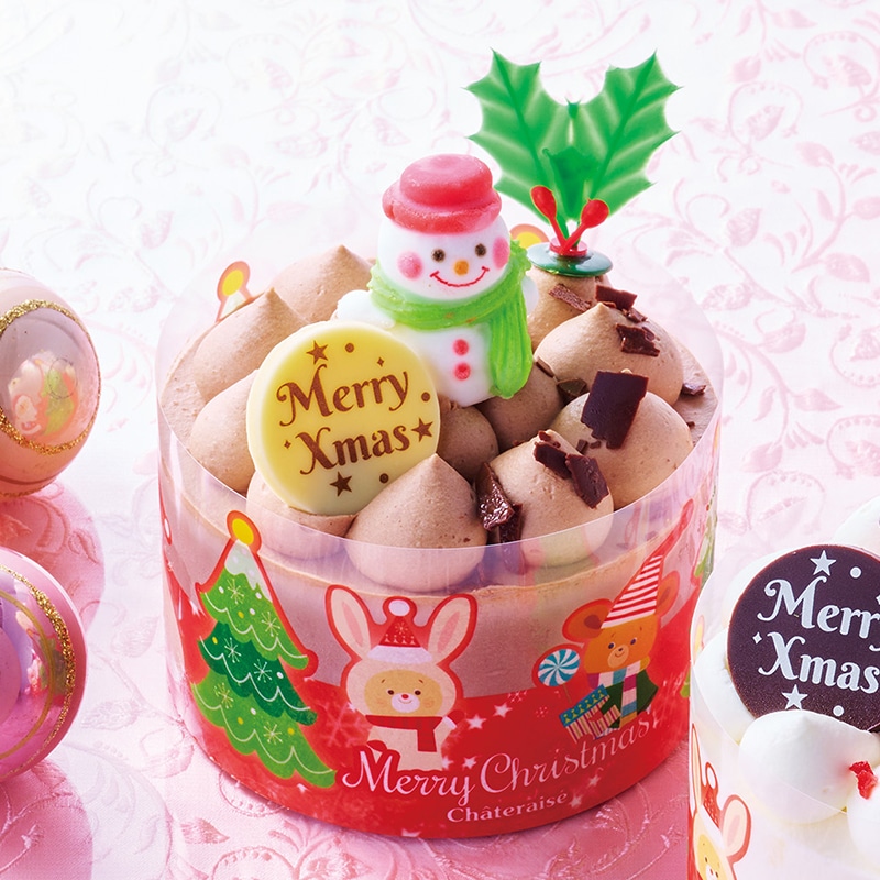 Xmasハッピーゆきだるま チョコ