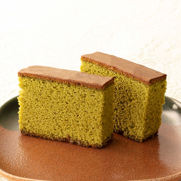 抹茶カステラ(五三焼製法)