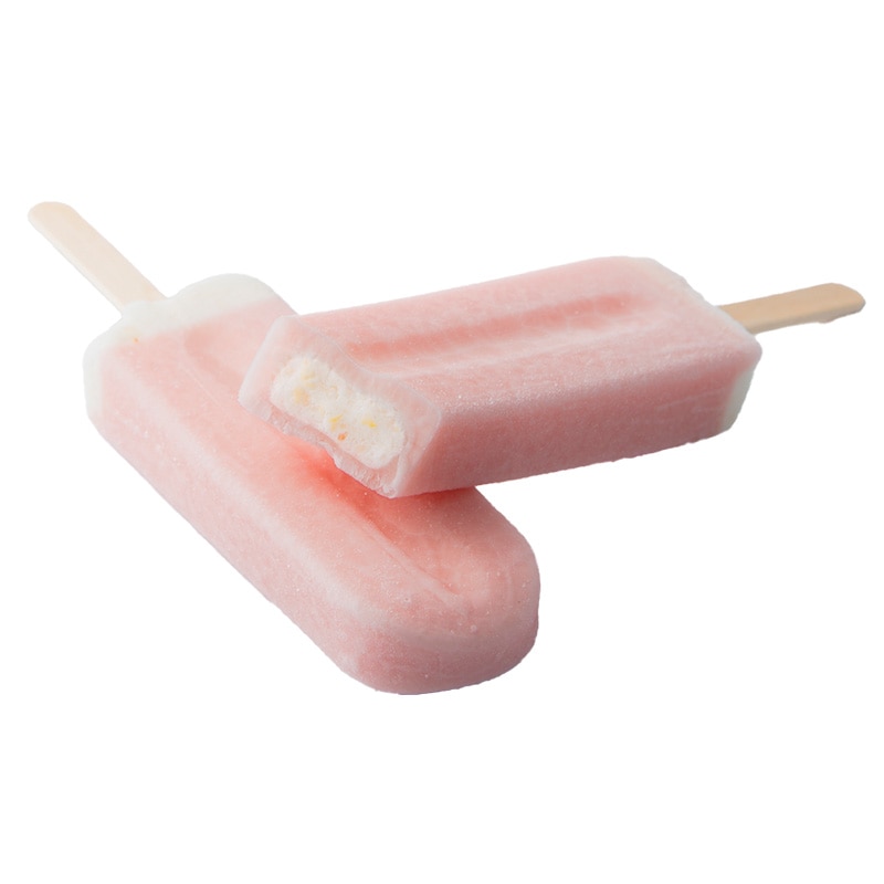 やわらか氷バー 山梨県産白桃6本入