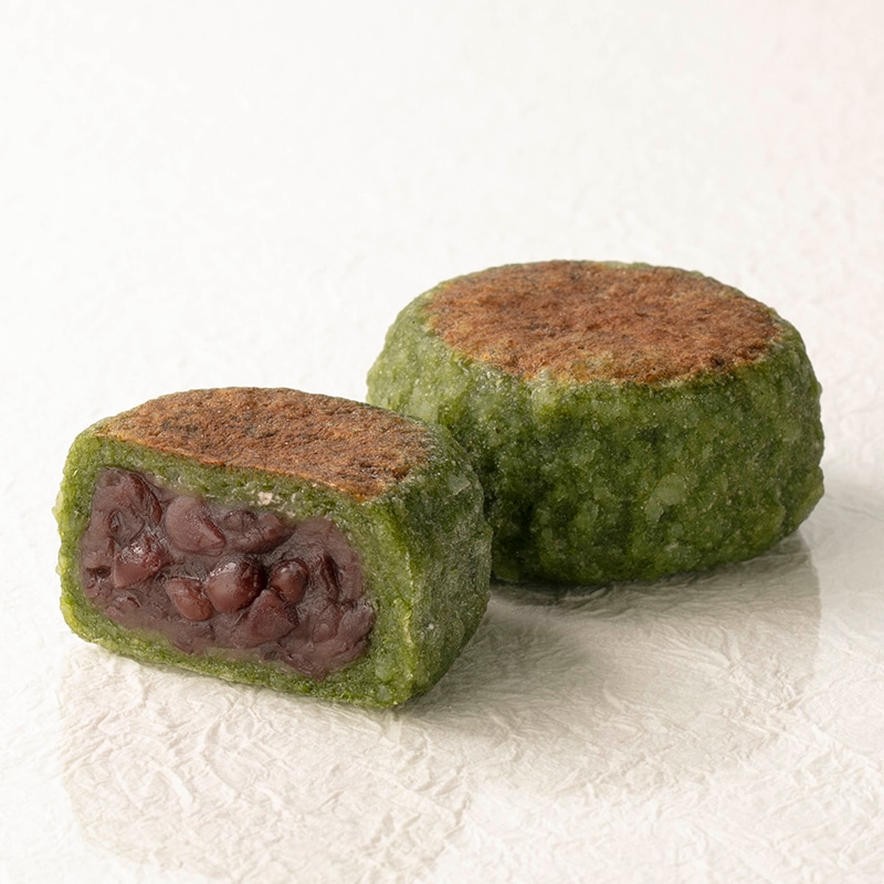 粗搗き大福 よもぎ