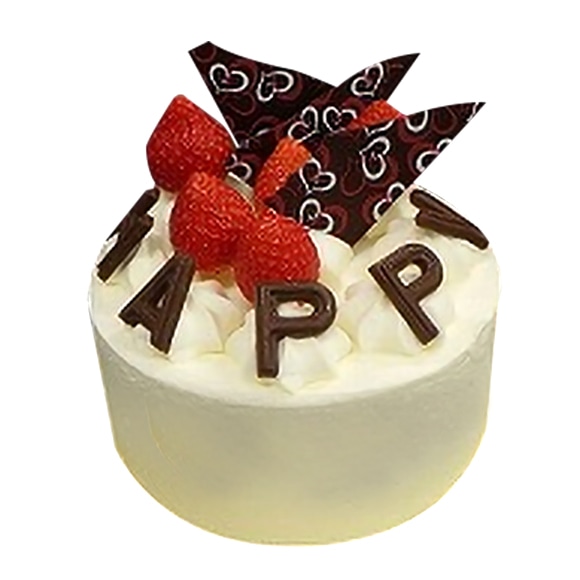 アニバーサリーショートデコレーション14cm