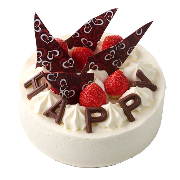 アニバーサリーショートデコレーション17cm