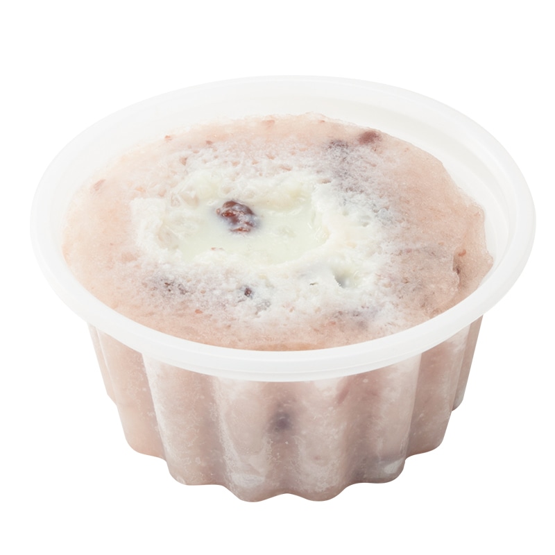 ★白州名水かき氷 北海道産小豆の甘納豆入り 練乳金時4個入