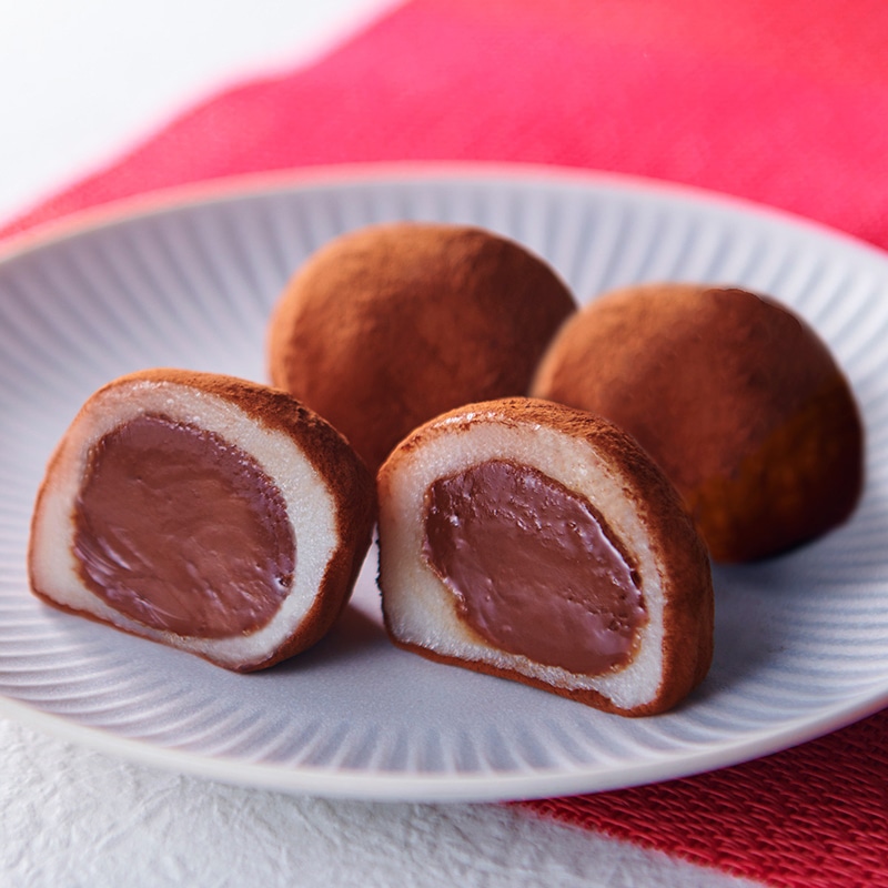 ひとくち生チョコ大福4個入