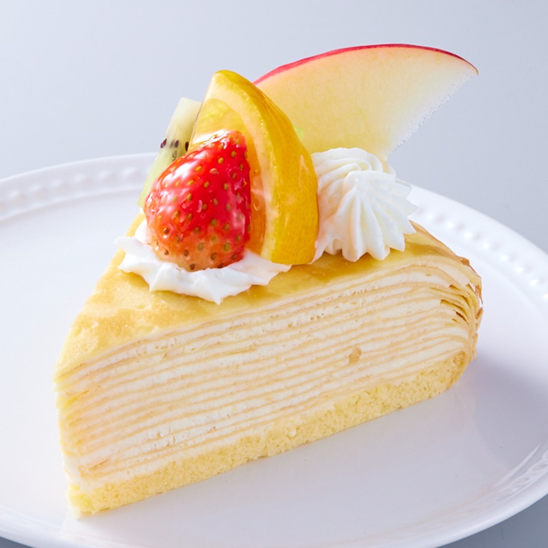 成人の日 幸せ重ねのフルーツミルクレープ