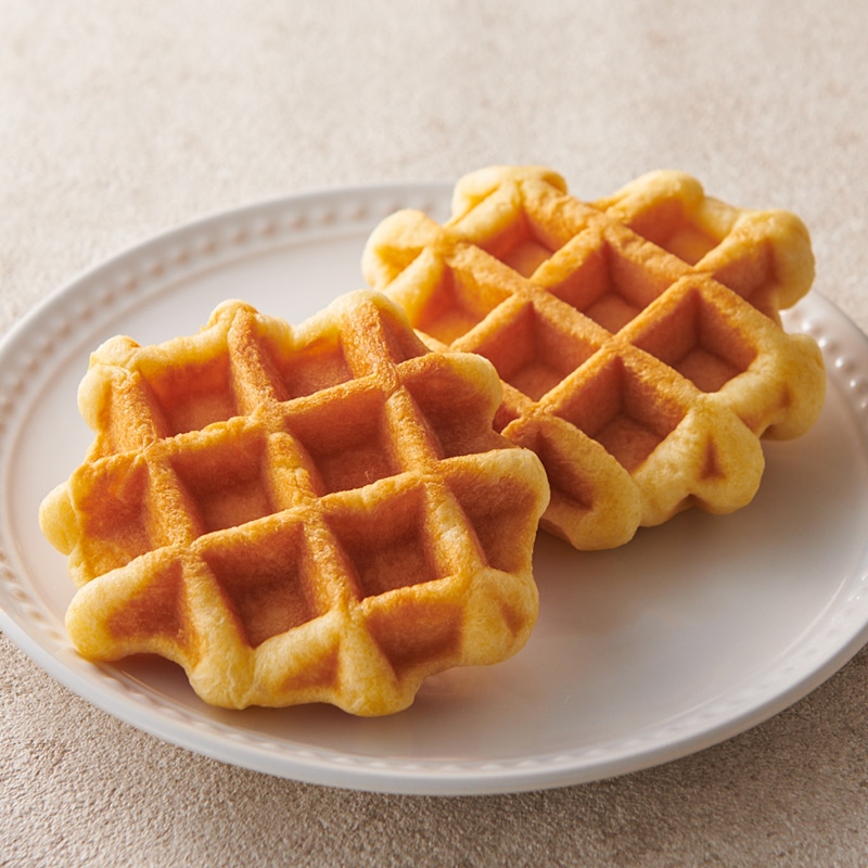 北海道産小麦のワッフルプレーン
