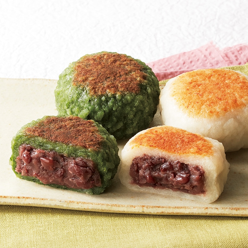 2種の粗搗き大福詰合せ 6個入（粗搗き大福・粗搗き大福 よもぎ）