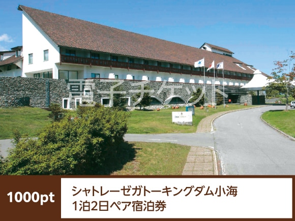 長野県　シャトレーゼガトーキングダム小海1泊2日ペア宿泊券(Web宿泊予約可)