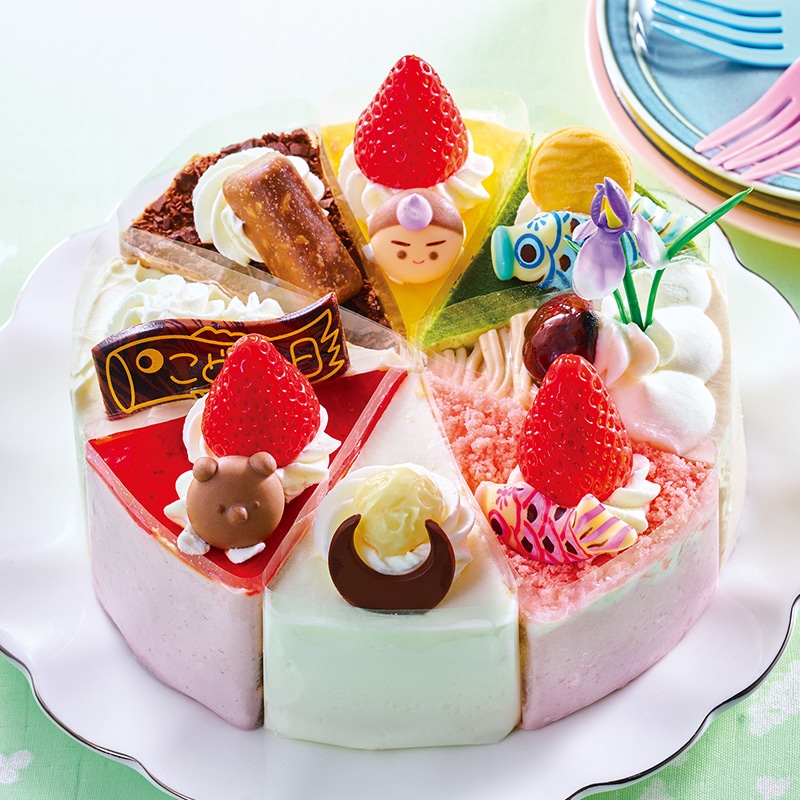 こどもの日 アソートデコレーション17cm