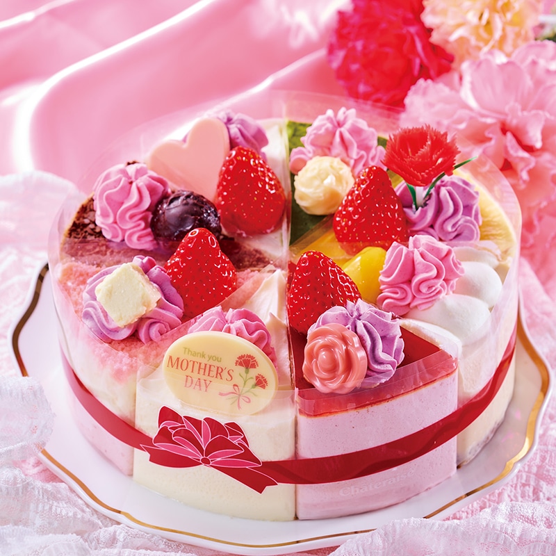 母の日 花束アソートデコレーション17cm