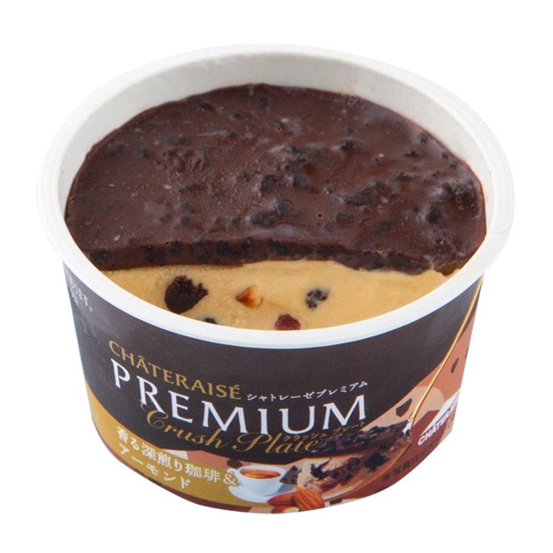 CHATERAISE PREMIUM CRUSH PLATE 香る深煎り珈琲＆アーモンド 4個入