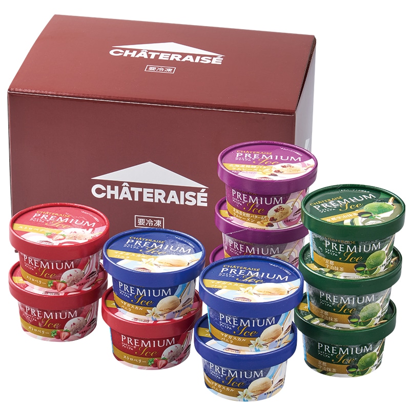 CHATERAISE PREMIUM カップアイスギフト12個入