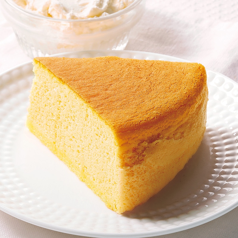 なめらかスフレチーズケーキ