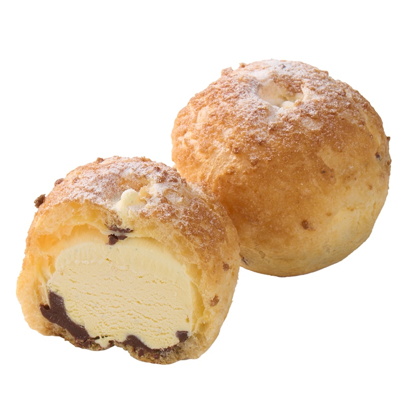 DESSERTクッキーシューアイス プレミアムカスタード 4個入