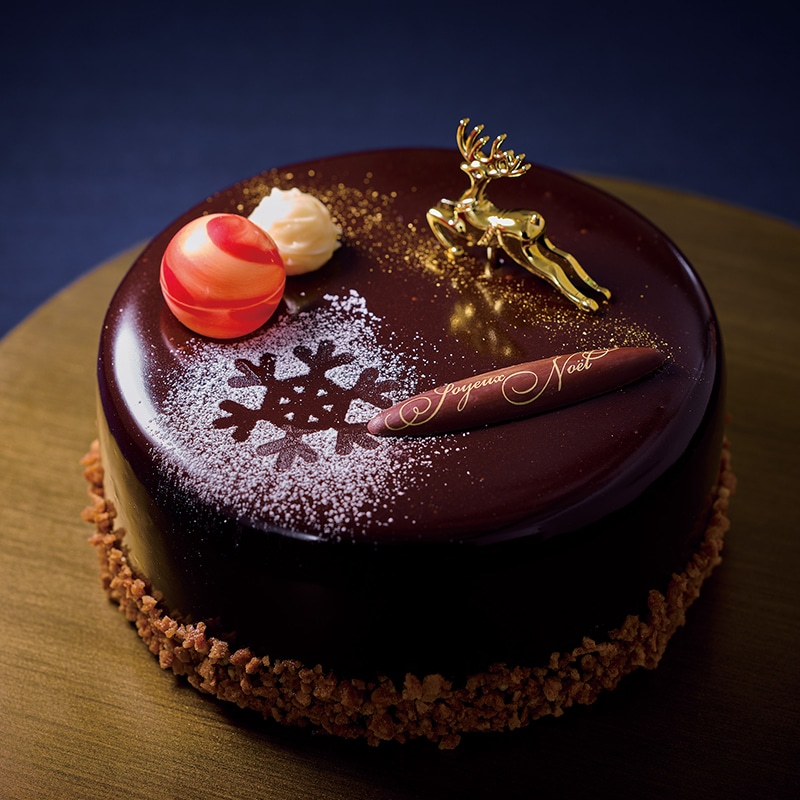 Xmasプレミアム・ミロワールショコラ14cm