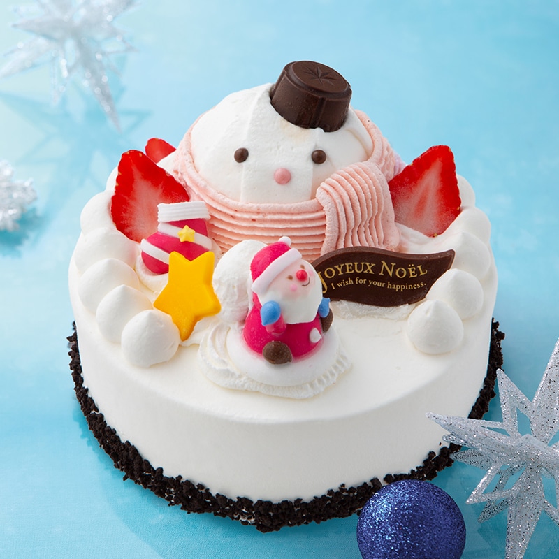 Xmasアイスデコレーション パリパリチョコバニラ&チョコクッキー15cm