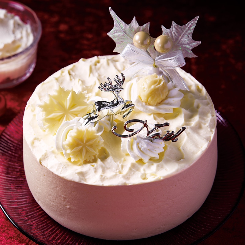 フランス産クリームチーズ使用　Xmasトリプルチーズデコレーション14cm