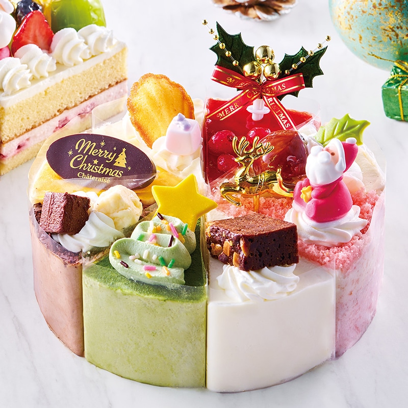 Xmasアソートデコレーション17cm