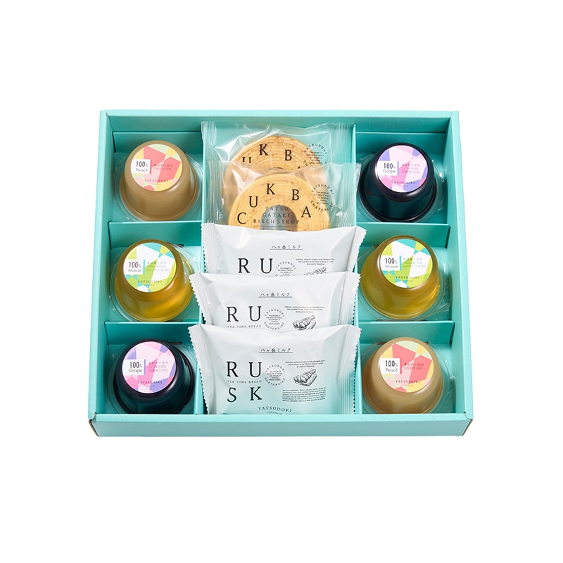 【通販】YATSUDOKI果汁ゼリー焼菓子詰合せ11個入