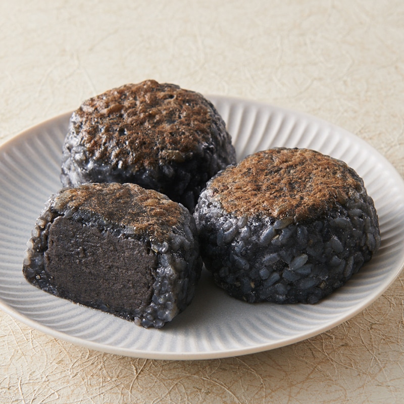 粗搗き大福 黒胡麻