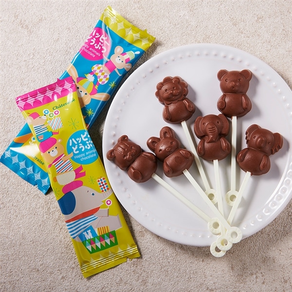 スティックチョコ ハッピーどうぶつ