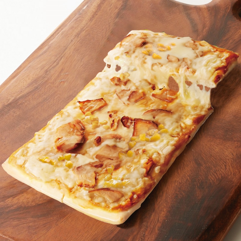 そのまま焼くだけピザ  照りマヨチキン