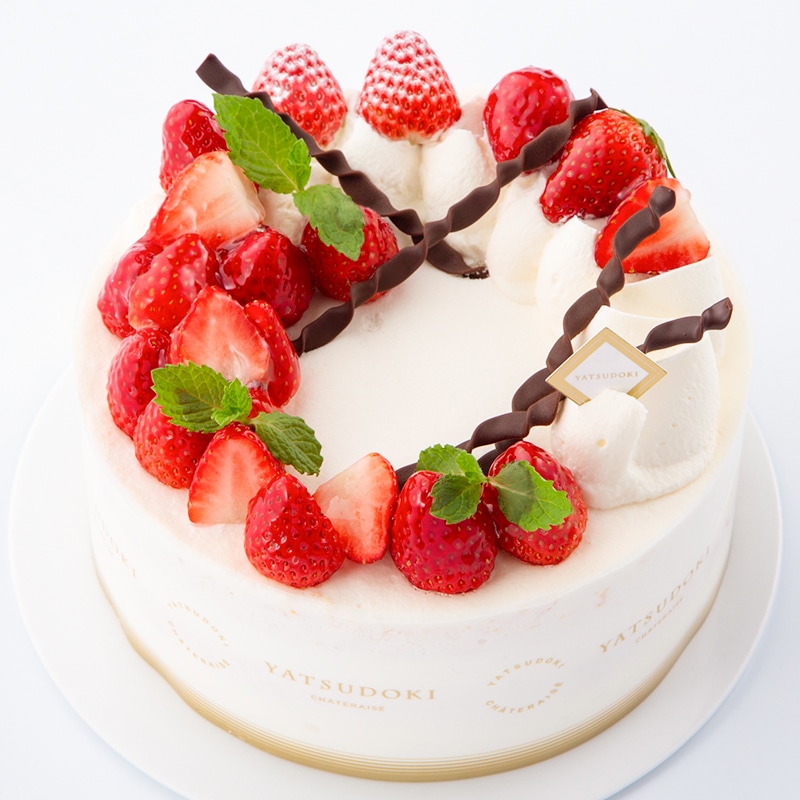 YATSUDOKI 自社農園苺のフレーズショート17cm