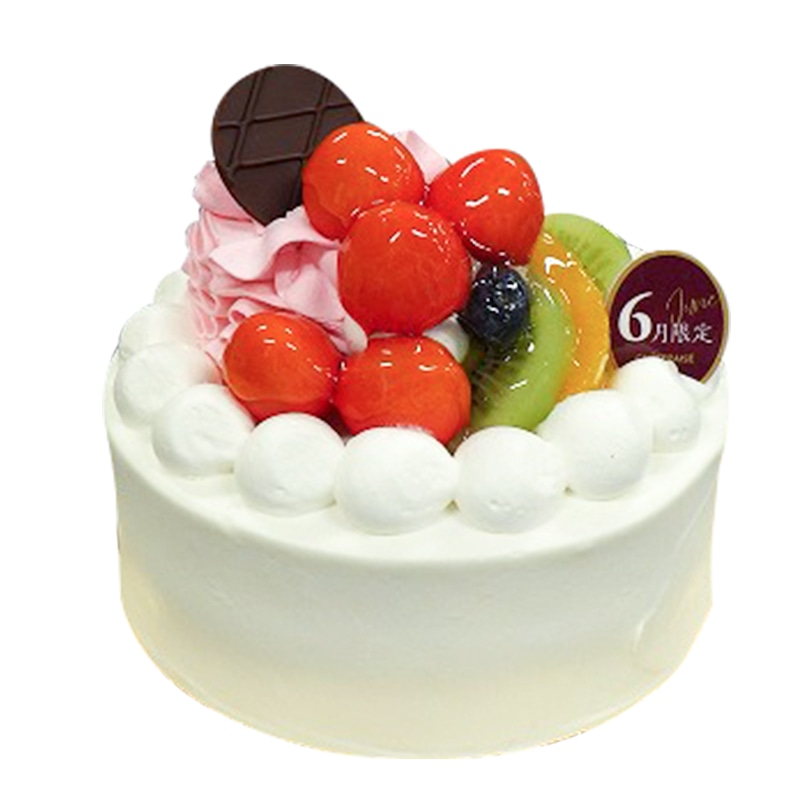 【6月限定】国産さくらんぼのデコレーション 14cm