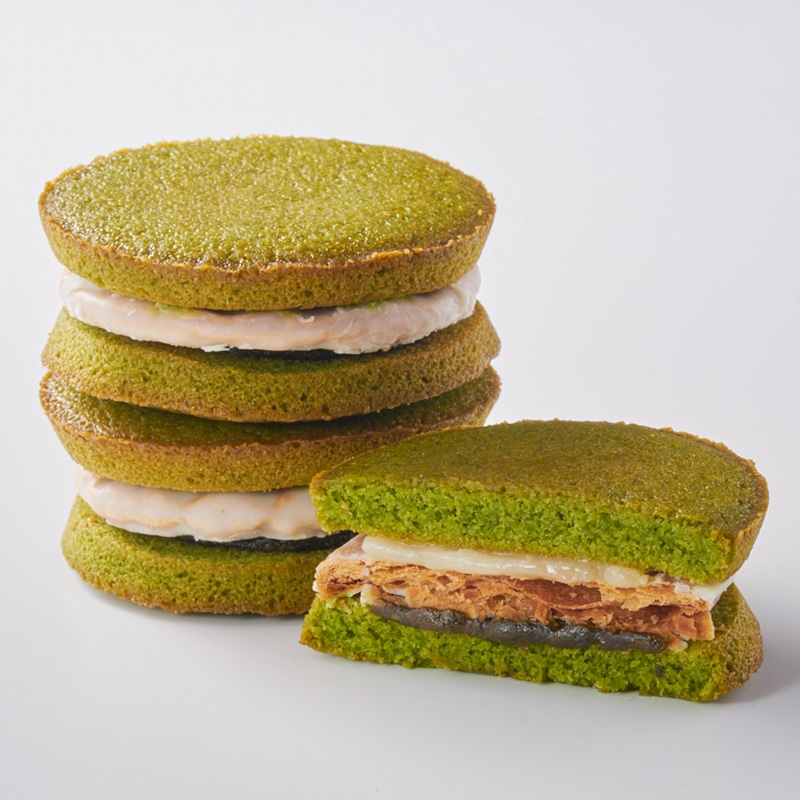 なんばんショコラサンド 八女産抹茶