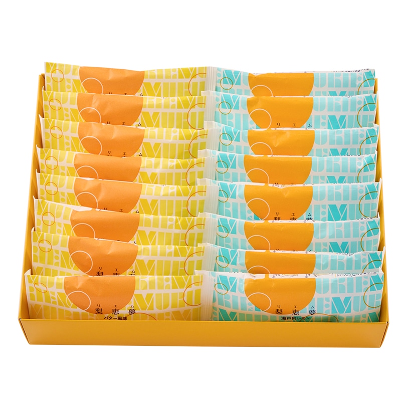 梨恵夢 32本入（バター風味・瀬戸内レモン）