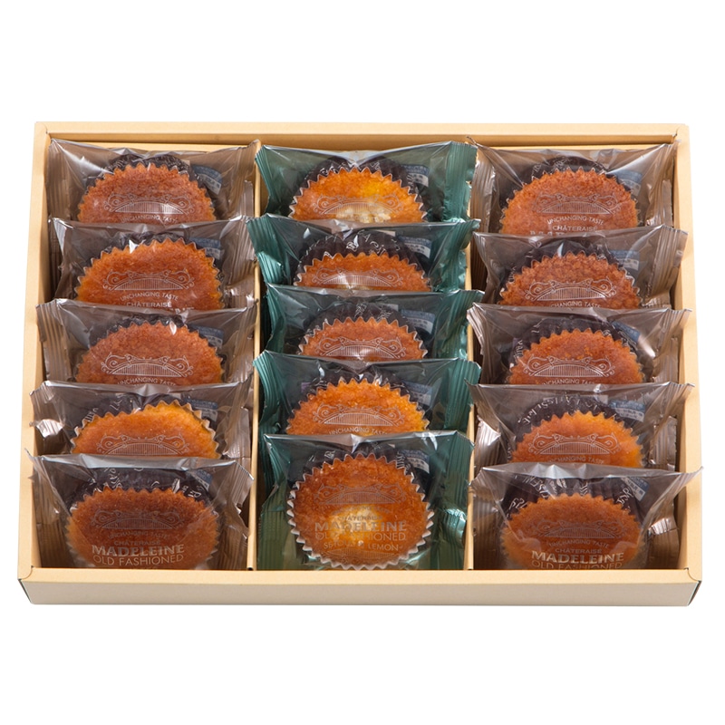 マドレーヌオールドファッション 15個入（バター・瀬戸内レモン）
