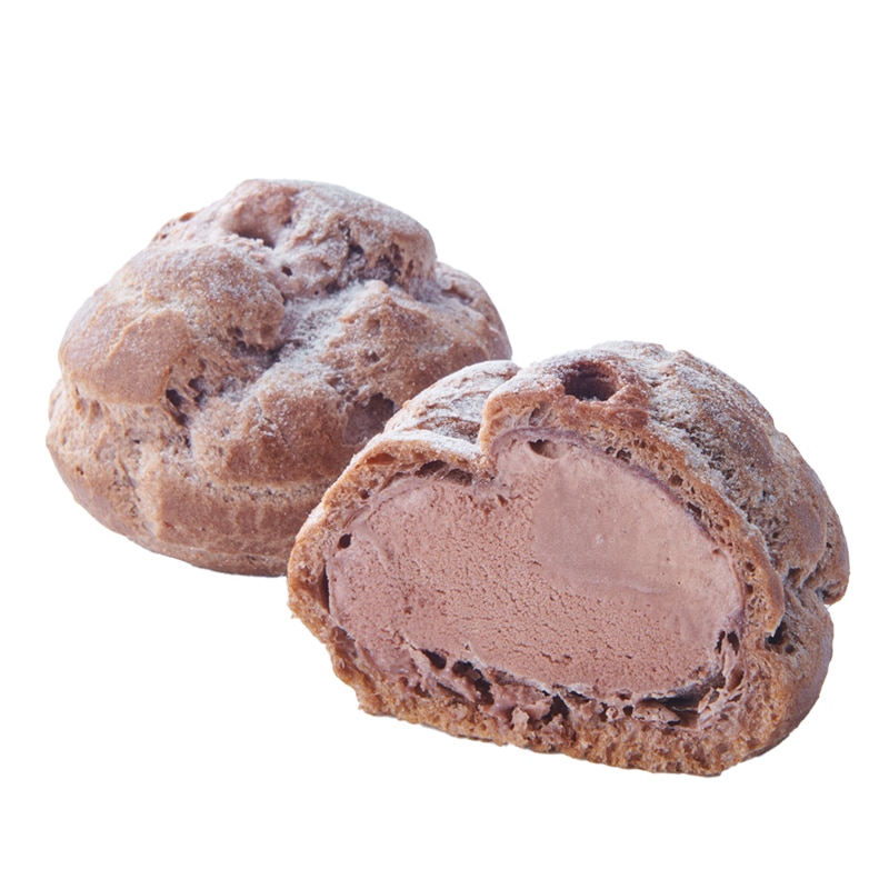 ふっくらシューアイス ミルクチョコ 6個入