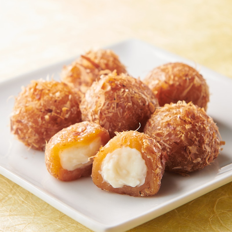 おかか餅カップ入 チーズ風味クリーム入り