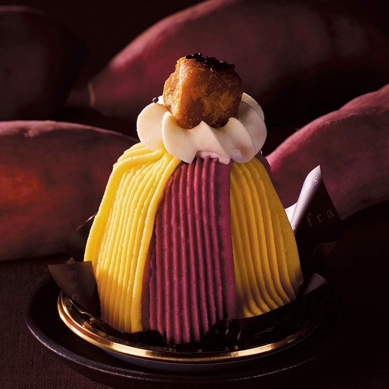 お芋たっぷりモンブラン